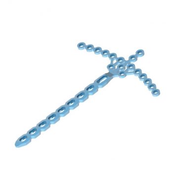 3.5mm Wise-Lock Pilon Plate, Cruciform