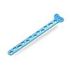2.4mm Wise-Lock Distal Radius Volar Plate, Extra-Long, (4 Head Holes)